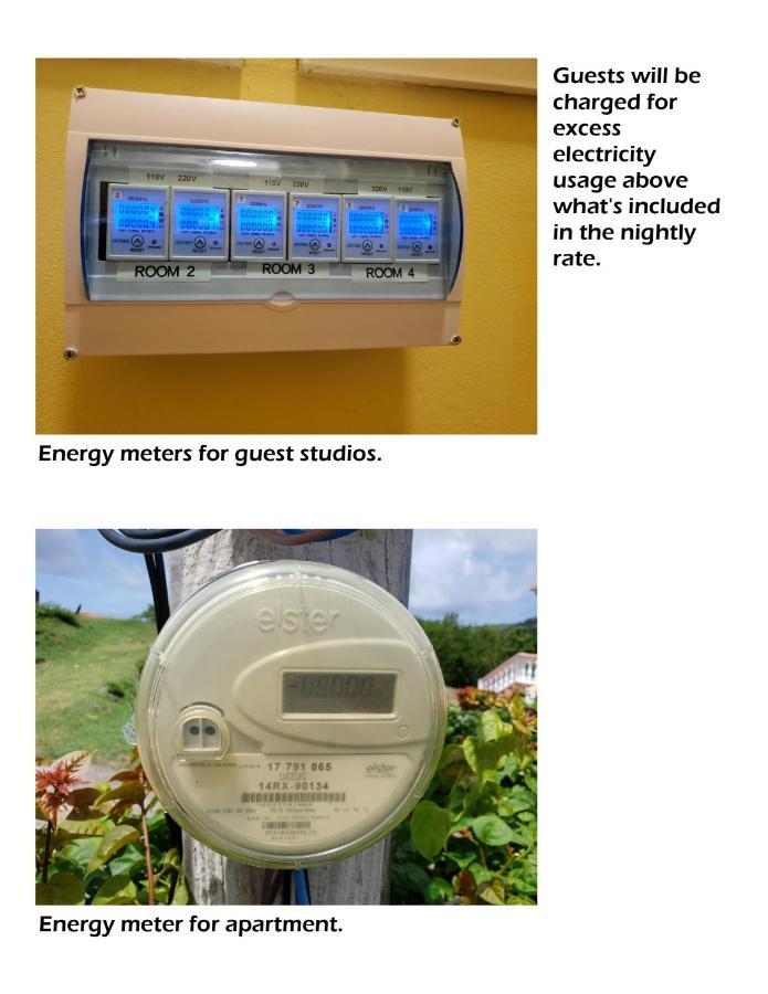 Keep Cool Guesthouse Gros Islet Eksteriør billede